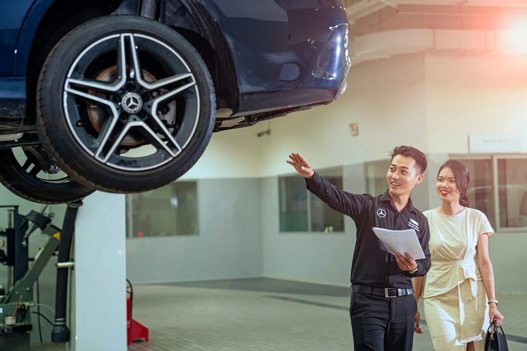kinh nghiệm bảo dưỡng xe mercedes