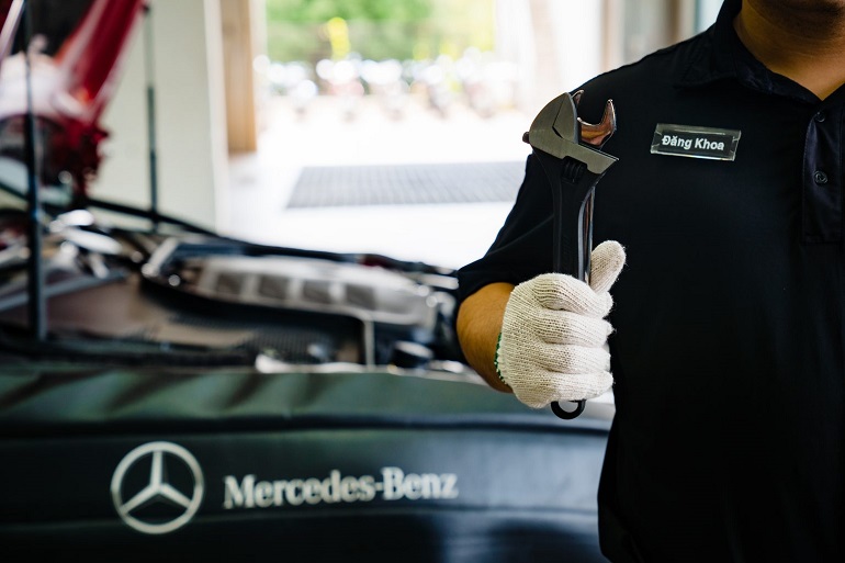 dịch vụ bảo dưỡng mercedes định kỳ