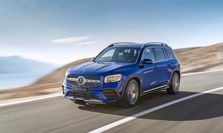 dòng xe mercedes benz glb 7 chỗ