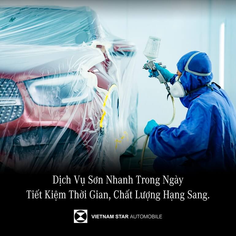 sơn nhanh trong ngày tại vietnamstar