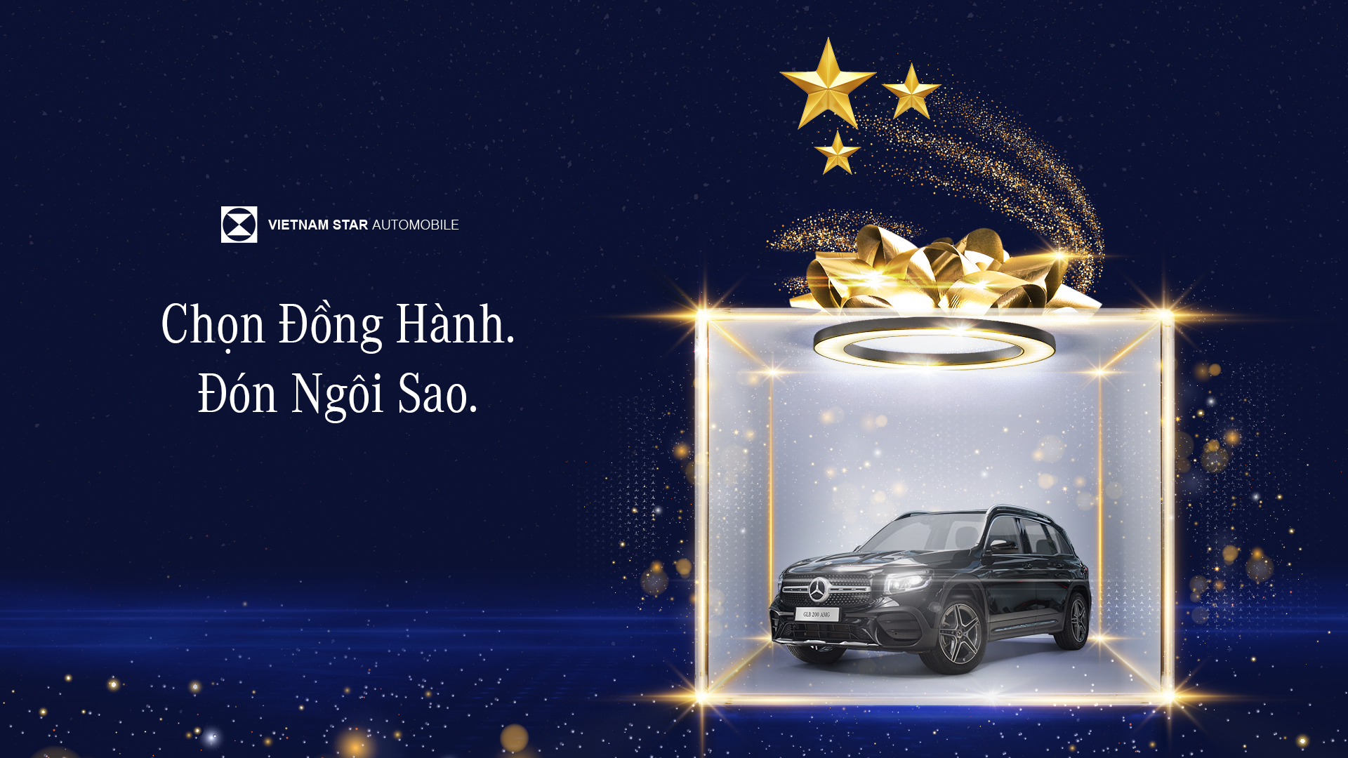 Cơ Hội Trúng 01 Xe Mercedes-Benz GLB 200 AMG Với Chương Trình “Chọn Đồng Hành. Đón Ngôi Sao”. 1 Banner Zalo