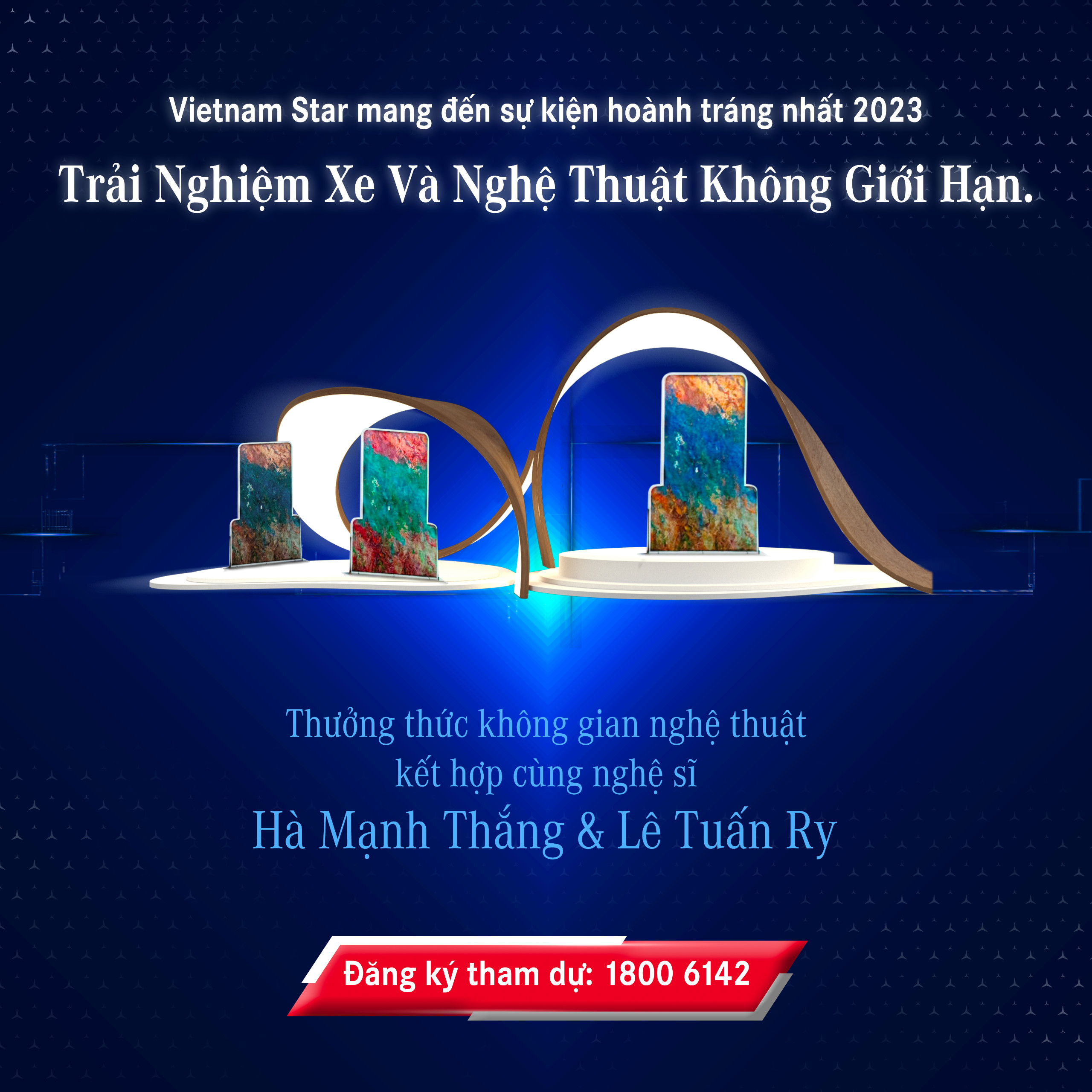 Mercedes Benz Vietnam Star mang den su kien hoanh trang 1