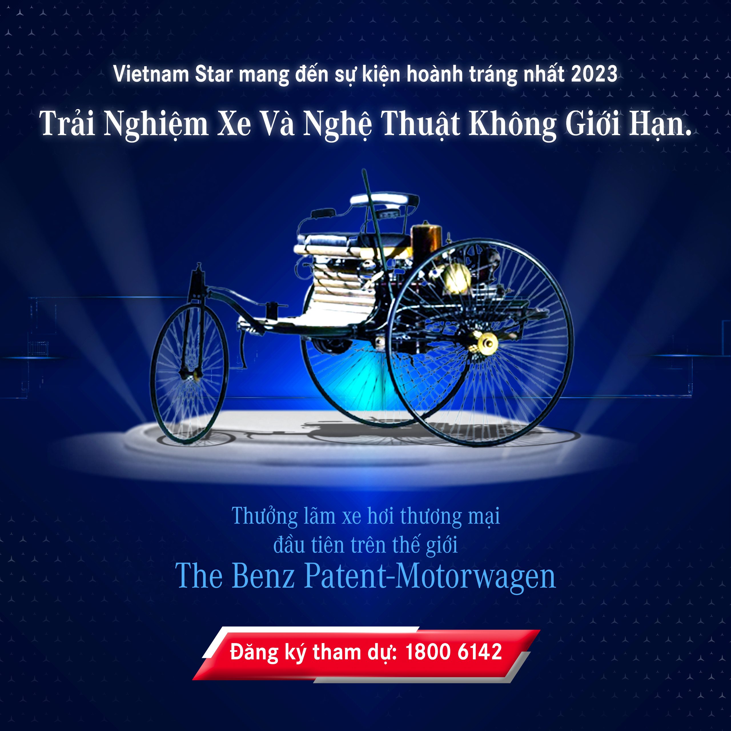 Mercedes Benz Vietnam Star mang den su kien hoanh trang