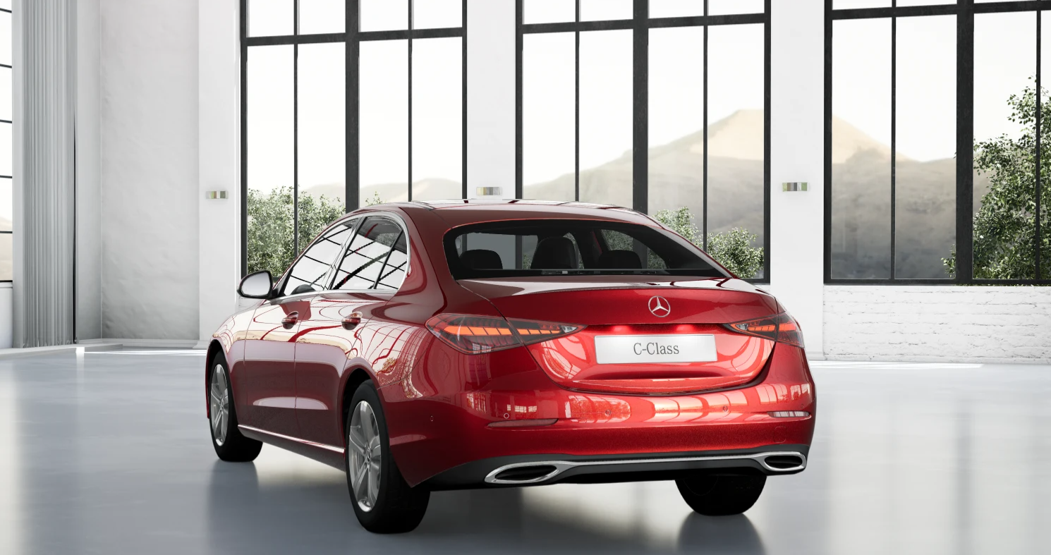 Thông Tin Mercedes-Benz C 200 Avantgarde Chính Hãng Mới Nhất. 3 Duoi Xe Mercedes Benz C 200 Avantgarde